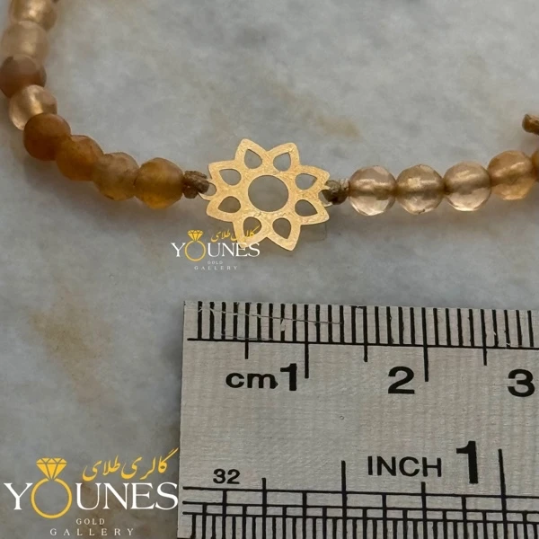 دستبند خورشید طلا لیزری